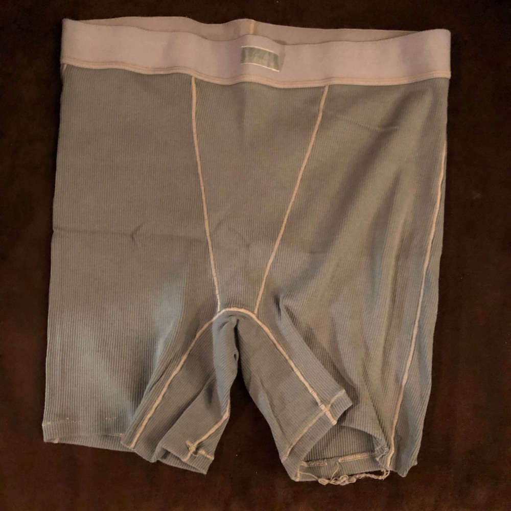 💜Skims Cotton Ribbed boxer- Color Kyanite